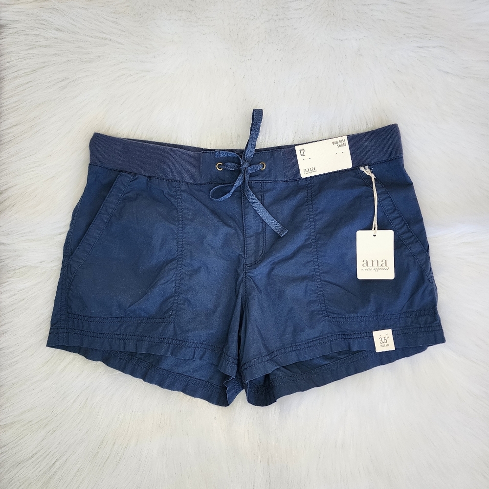 a.n.a Women's Blue Shorts